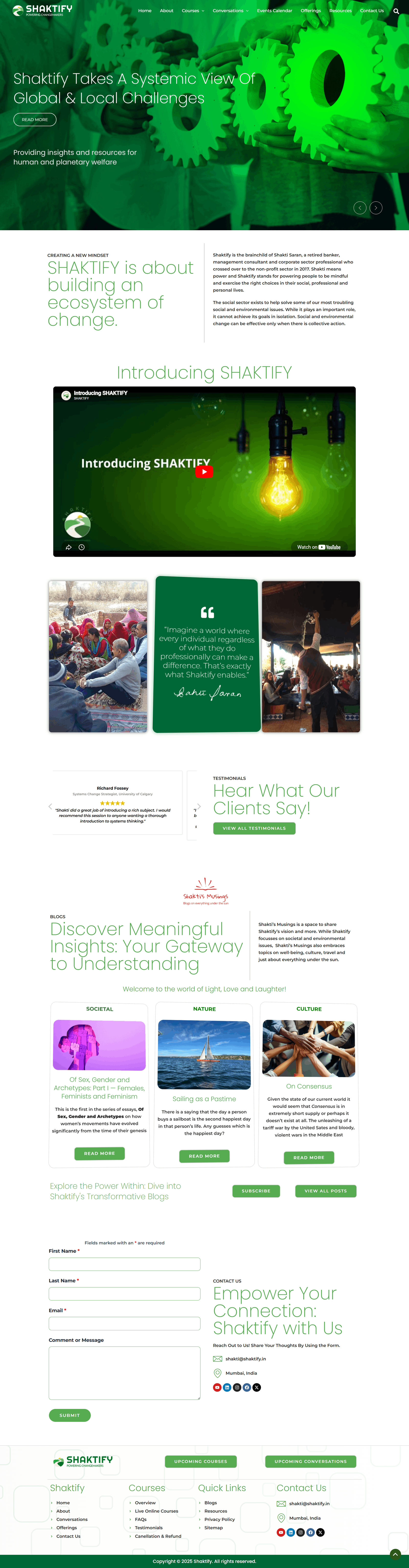 Shaktify — Mirage Bytes Portfolio